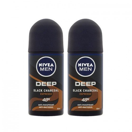 Nivea Deep Espresso 2 x 50ML - Roll On (85366) (100976239)