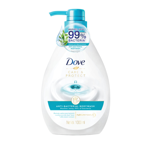 (CLR) DOVE BODYWASH 1L - CARE & PROTECT (EXP:5/4/2027 & 7/2/2027)