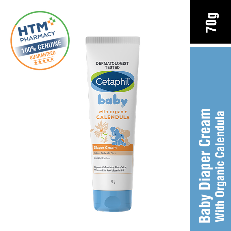 Cetaphil Baby Diaper Cream With Organic Calendula 70g