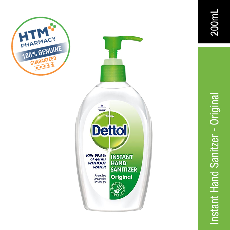 Dettol Instant Hand Sanitizer 200ml - Original