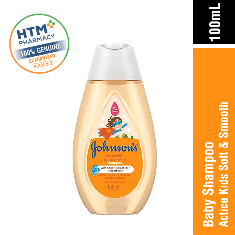 JOHNSONS Baby Shampoo 100ml - Soft & Smooth