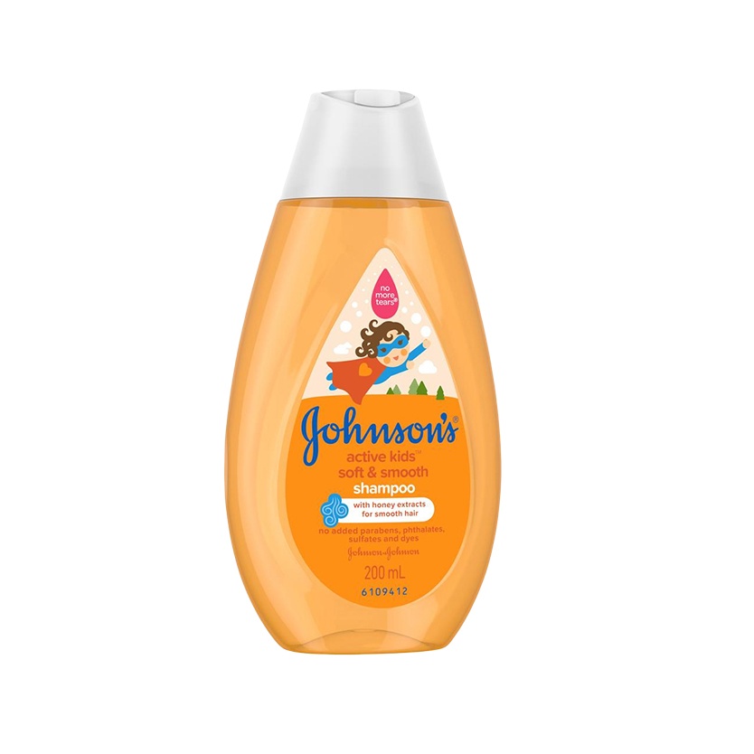 JOHNSONS Baby Shampoo 200ml - Soft & Smooth
