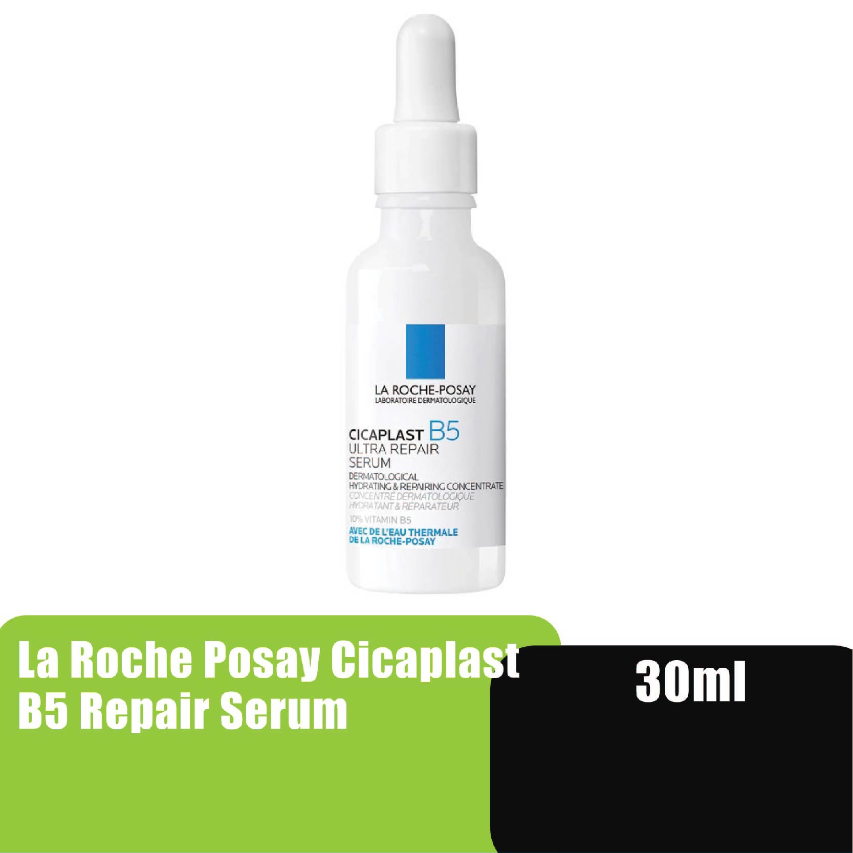 LA ROCHE POSAY Cicaplast B5 Ultra Repair Serum 30ml - Face Serum / Serum Muka For Sensitive & Dry Skin 精华液
