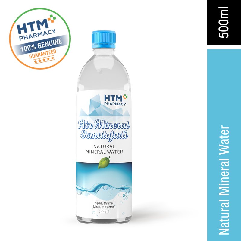 HTM Natural Mineral Water 500ml