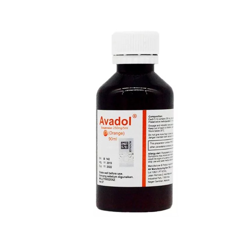 AVADOL SUSP 90ML