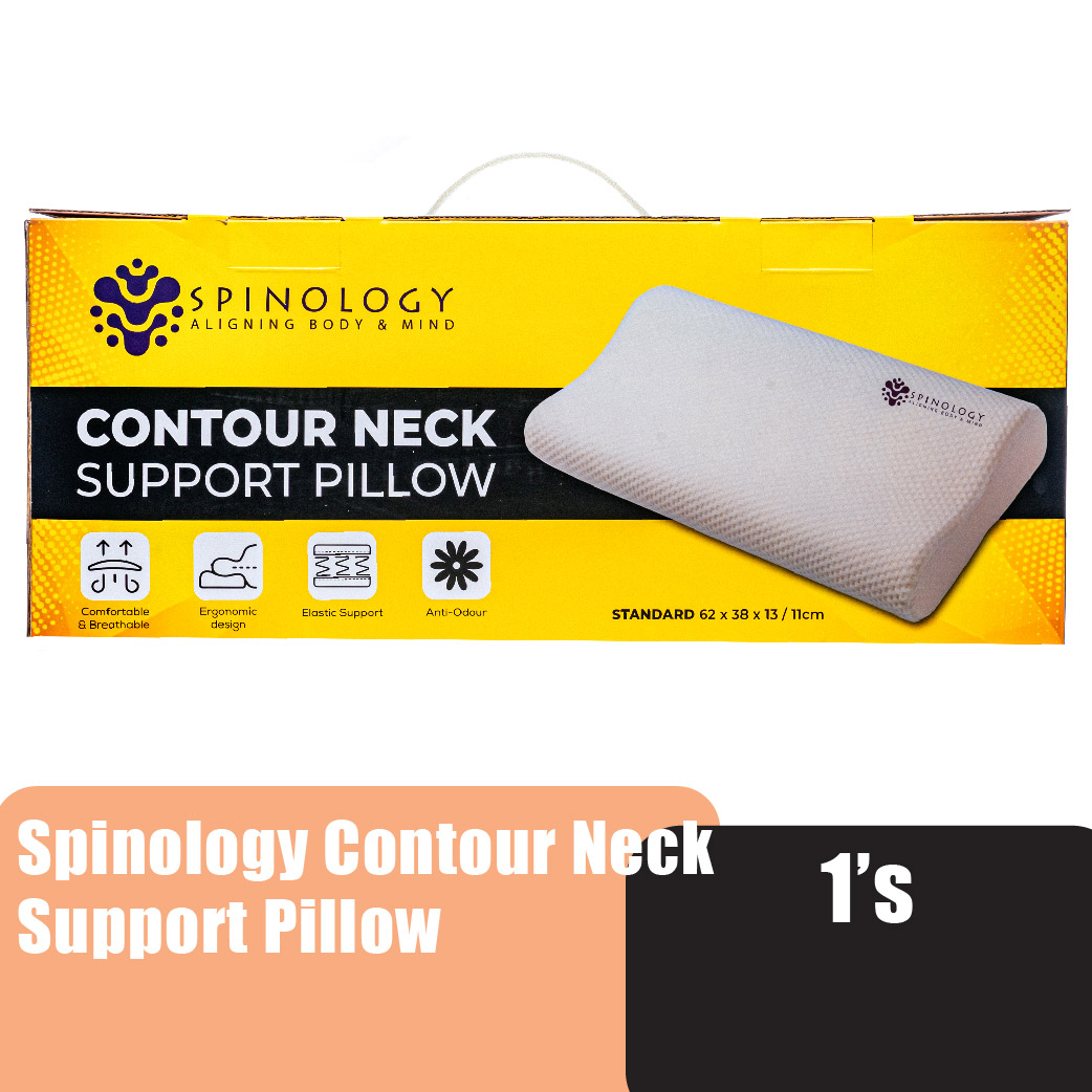 Spinology Contour Memory Foam Pillow Neck Support Ergonomic Orthopedic Neck Support Pillow 頸椎枕頭