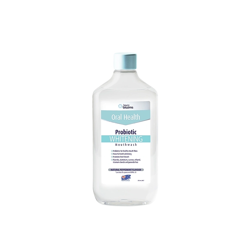 HENRY BLOOMS ADULT WHITENING PROBIOTIC MOUTHWASH 375ML