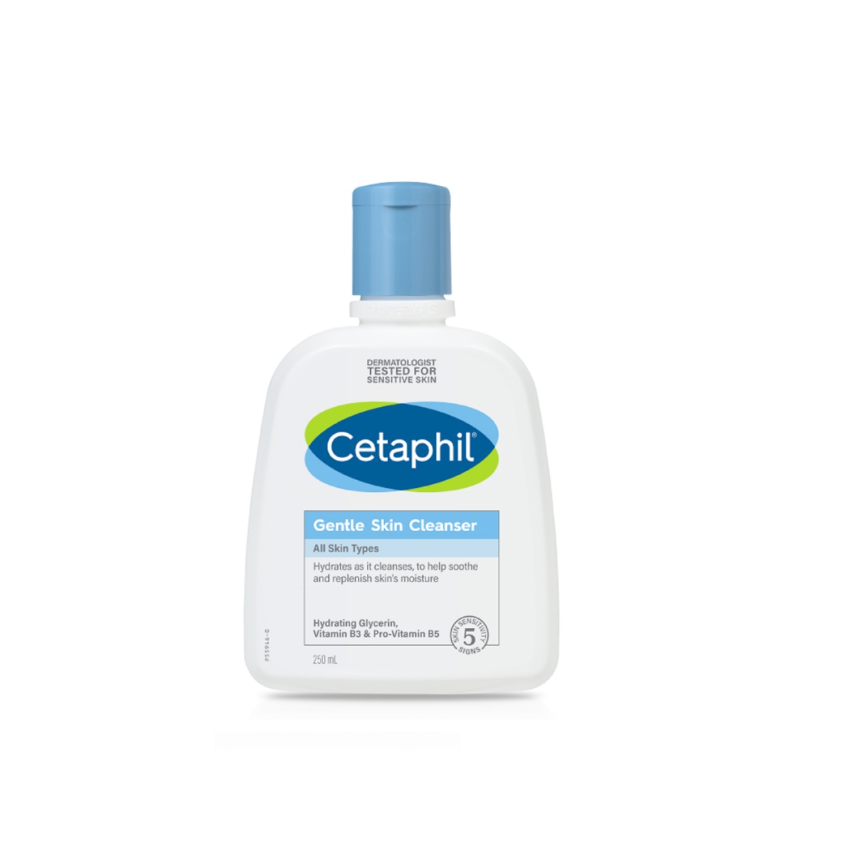 CETAPHIL Gentle Skin Cleanser 250ml for Face Wash and Body Wash, Sabun Mandi
