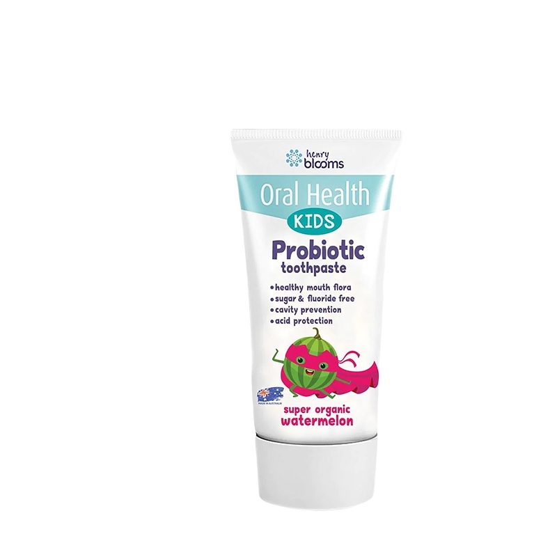 HENRY BLOOMS KIDS PROBIOTIC TOOTHPASTE - WATERMELON FLAVOUR 50G