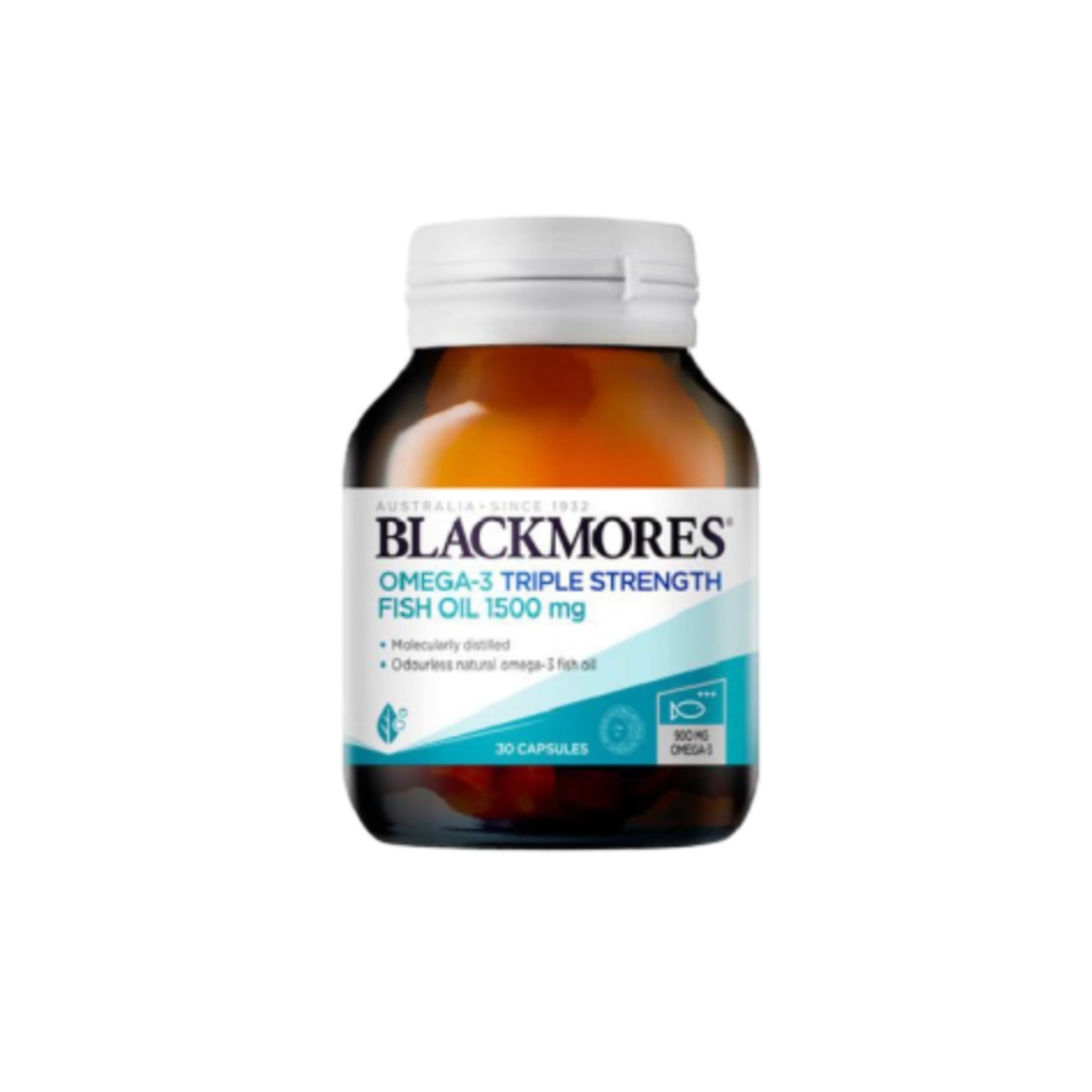 Blackmores Omega-3 Triple Strength Fish Oil1500mg 30'S