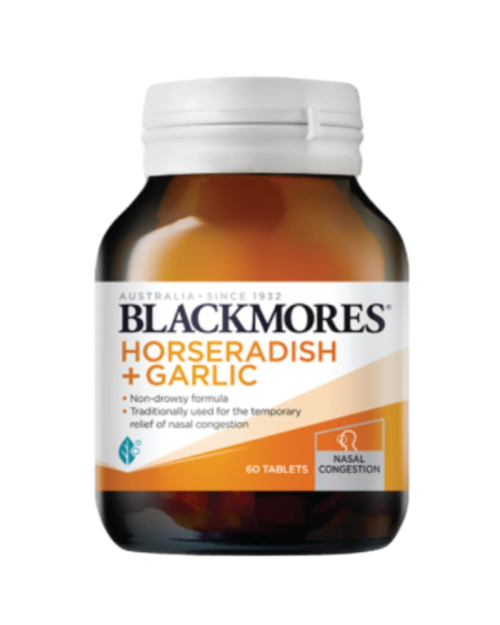 Blackmores Horseradish + Garlic 60's