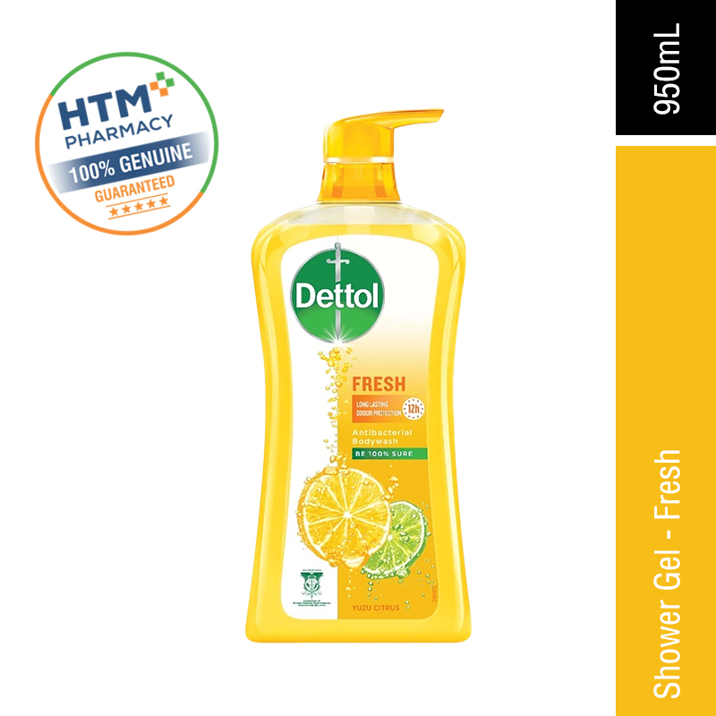 DETTOL SHOWER GEL 950ML - FRESH