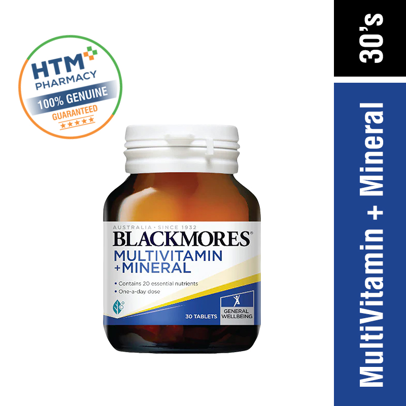 BLACKMORES MULTIVITAMIN + MINERALS 30'S