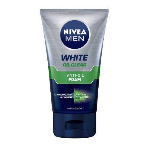 NIVEA MEN ANTI-OIL FOAM 100G - WHITE OIL CLEAR (84415)