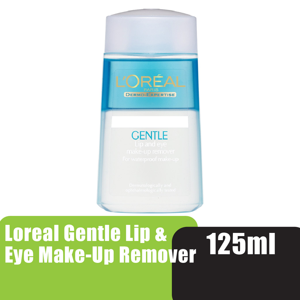 LOREAL GENTLE LIP & EYE MAKE-UP REMOVER 125ML