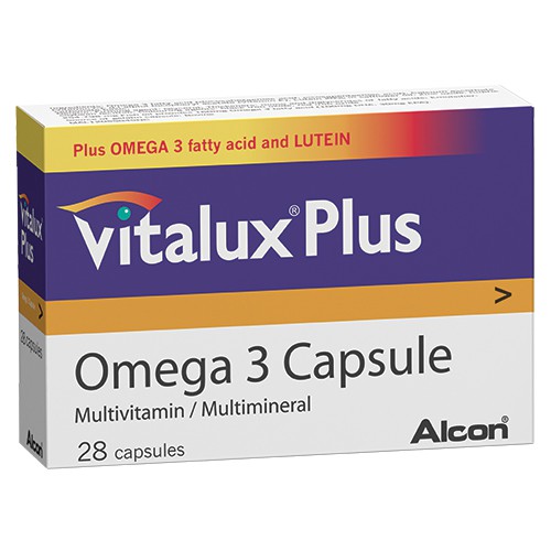 Vitalux Plus Omega-3 28s