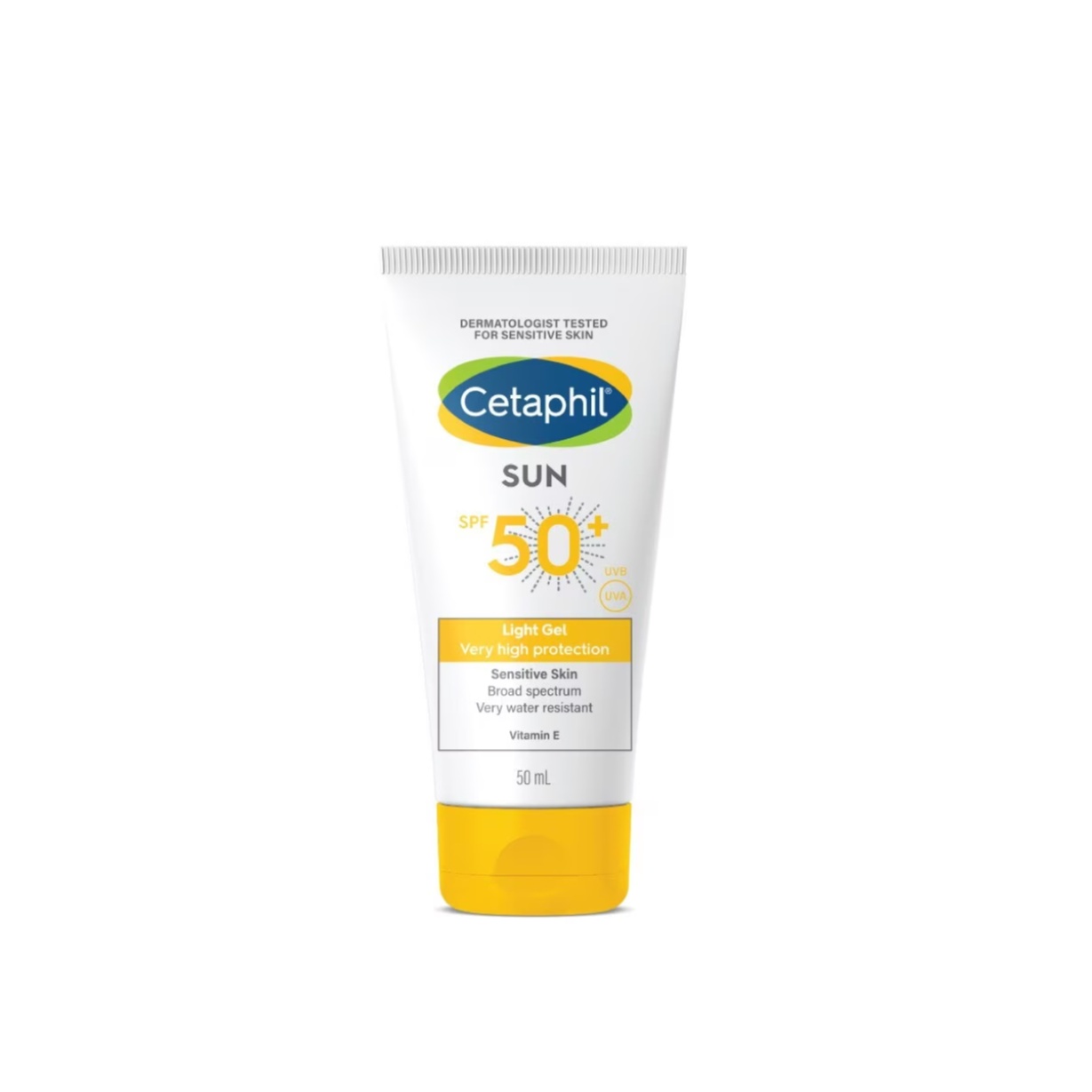 CETAPHIL Sun Spf50+ Light Gel Face & Body 50ml Sunscreen, Sunblock, Cetaphil Sunscreen