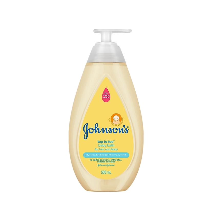 JOHNSONS BABY BATH & WASH 500ML - TOP TO TOE