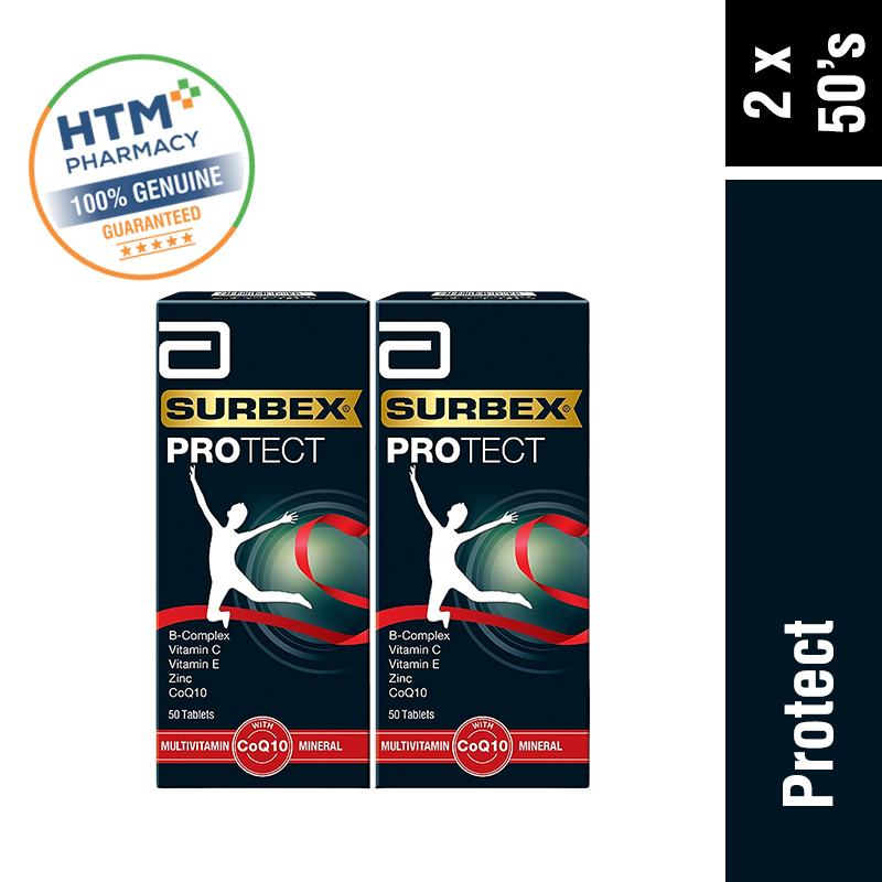 Surbex Protect 50'S x 2