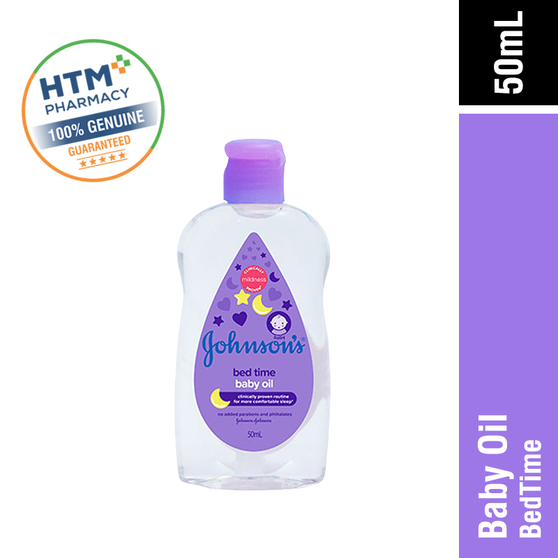 JOHNSONS BABY OIL 50ML - BEDTIME