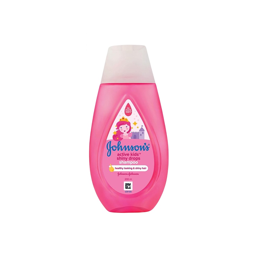 JOHNSONS BABY SHAMPOO 200ML - ACTIVE KIDS SHINY DROP
