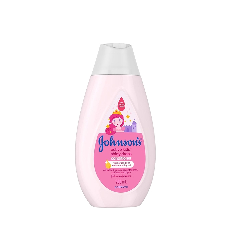 JOHNSONS BABY CONDITIONER 200ML -  ACTIVE KIDS SHINY DROP