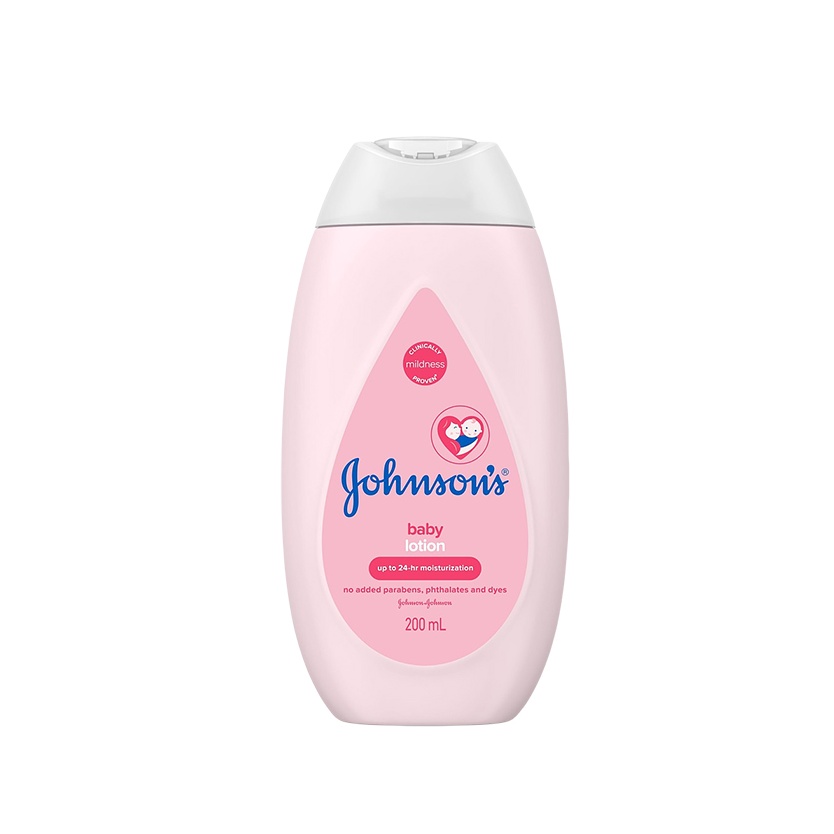 JOHNSONS BABY LOTION 200ML - PINK