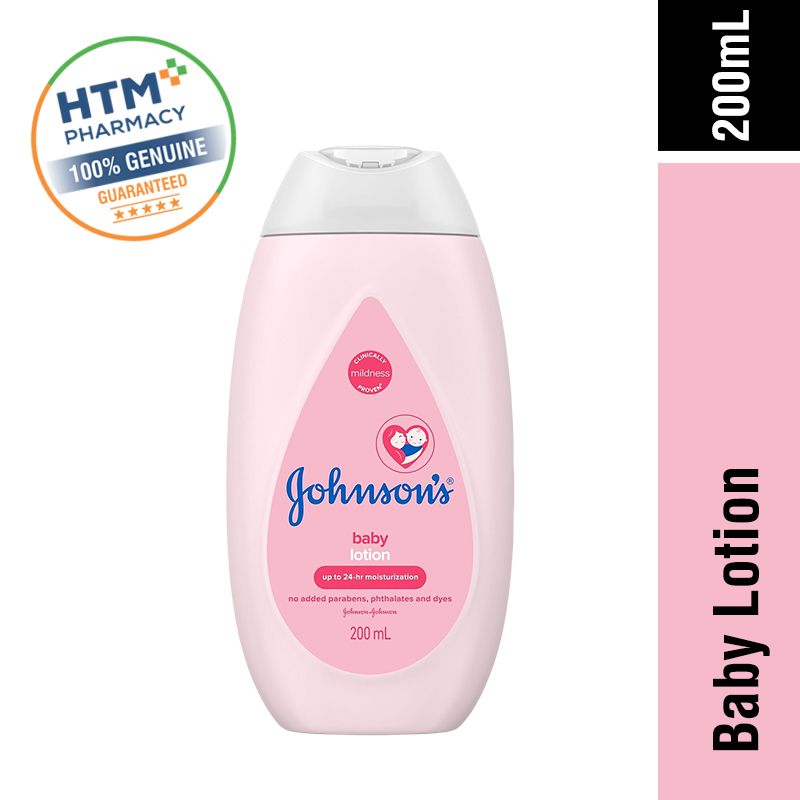 JOHNSONS BABY LOTION 200ML - PINK