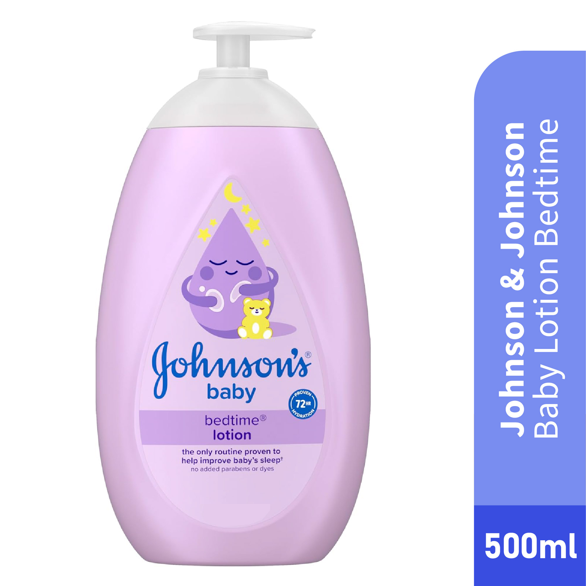 JOHNSONS BABY LOTION 500ML - BEDTIME