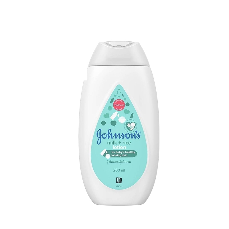 JOHNSONS BABY LOTION 200ML - MILK + RICE