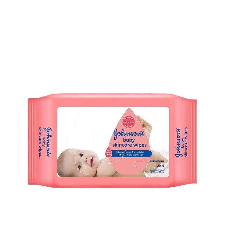 JOHNSONS BABY SKINCARE WIPES 20'S
