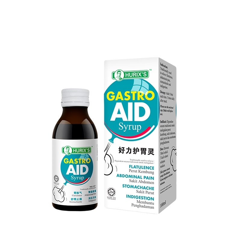 HURIX'S GASTRO AID SYRUP 100ML