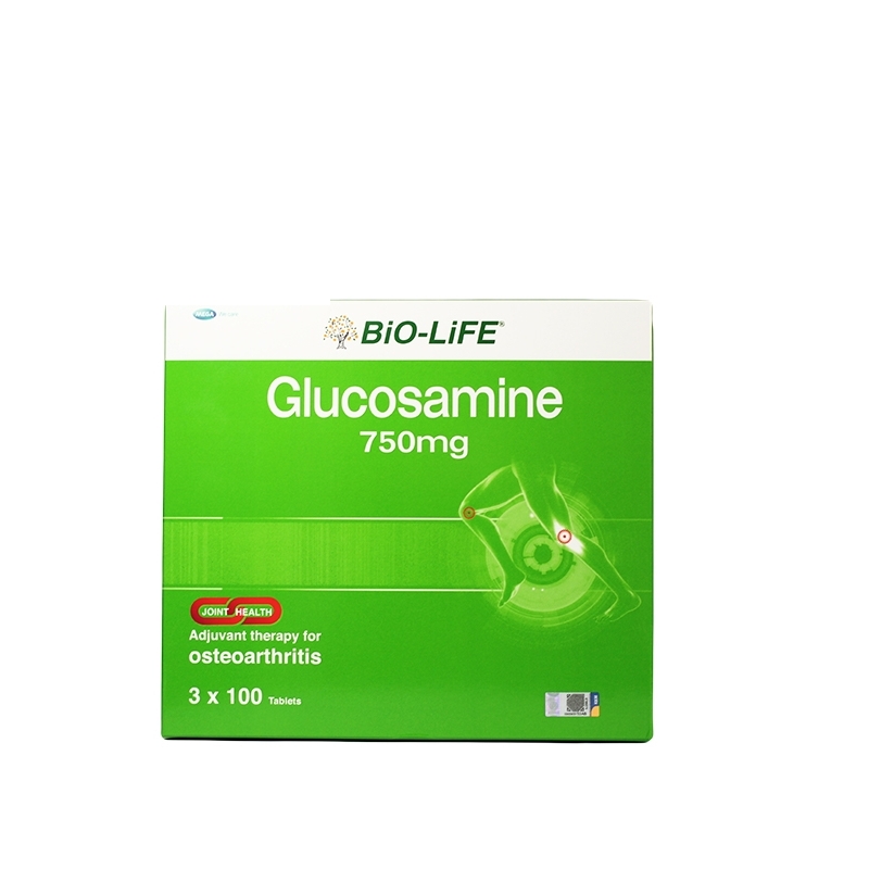 BIO-LIFE GLUCOSAMINE 750MG 100'S X 3