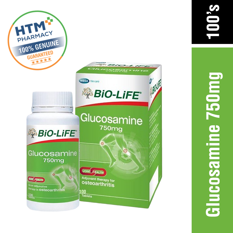 BIO-LIFE GLUCOSAMINE 750MG 100'S