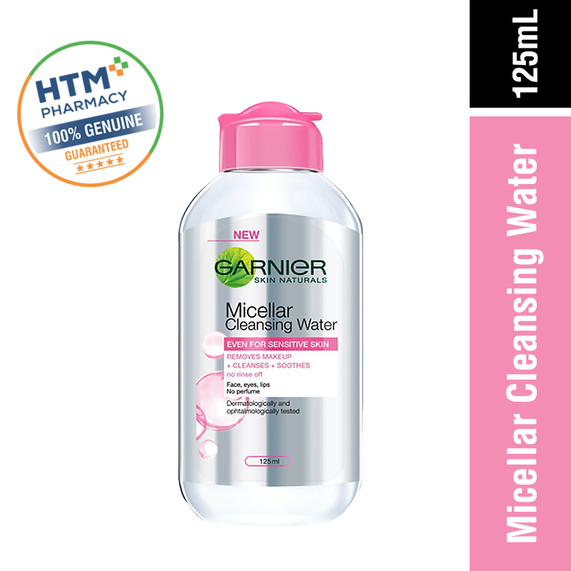 GARNIER MICELLAR CLEANSING WATER PINK 125ML