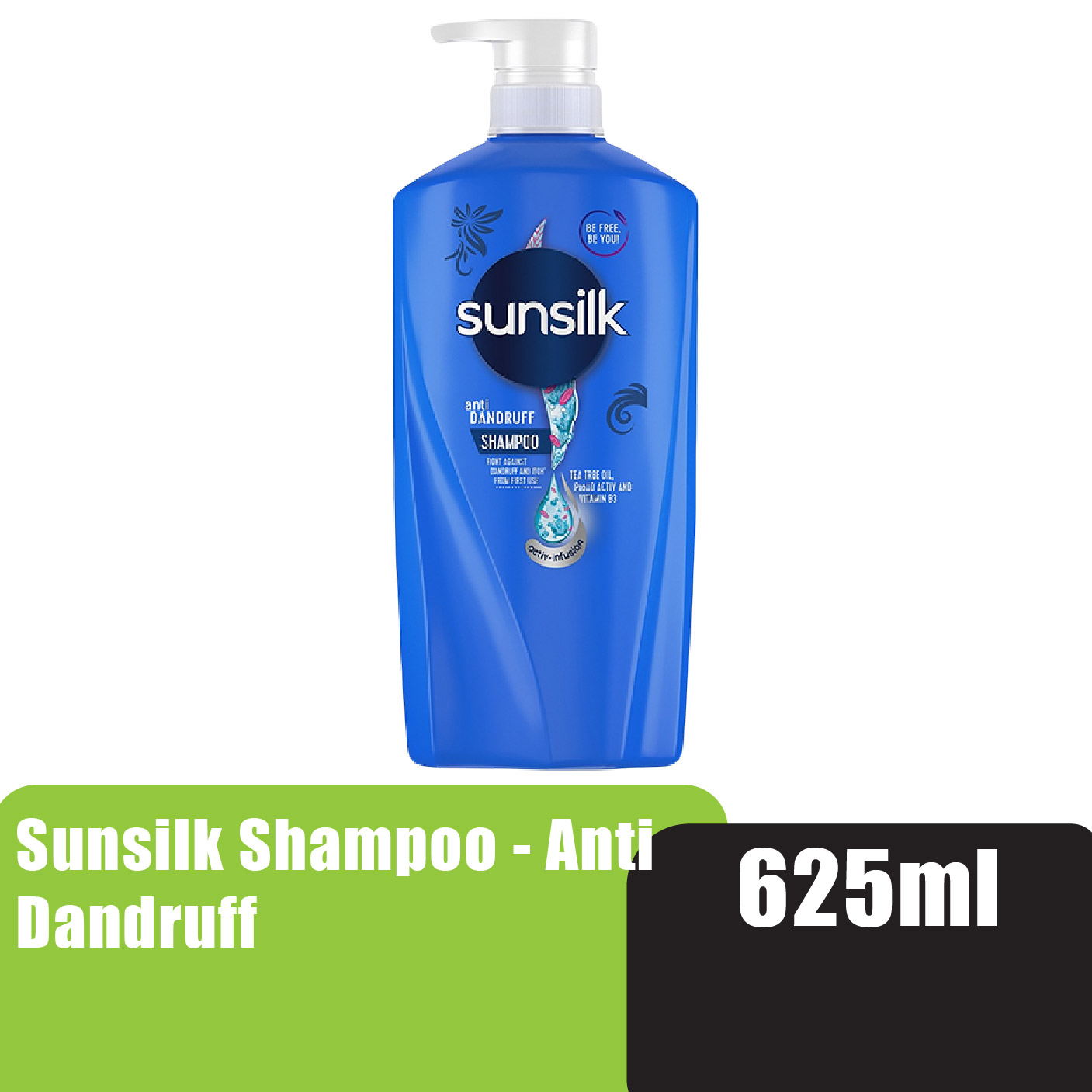 SUNSILK Shampoo Scalp Treatment & Anti Dandruff Shampoo 625ml - Shampoo Kelemumur 頭皮屑 洗发水