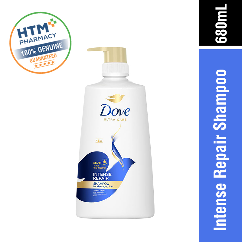 DOVE DAMAGE THERAPY SHAMPOO 680ML - INTENSE REPAIR