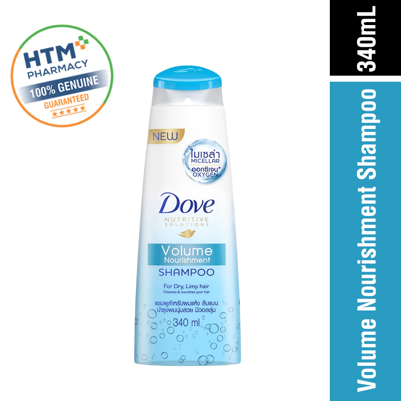 DOVE DAMAGE THERAPY SHAMPOO 340ML - VOLUME & NOURISHMENT