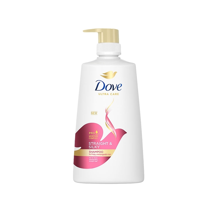 DOVE DAMAGE THERAPY SHAMPOO 680ML - STRAIGHT & SILKY
