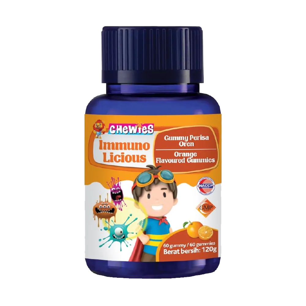 Chewies Immuno Licious Gummy 60's - Orange