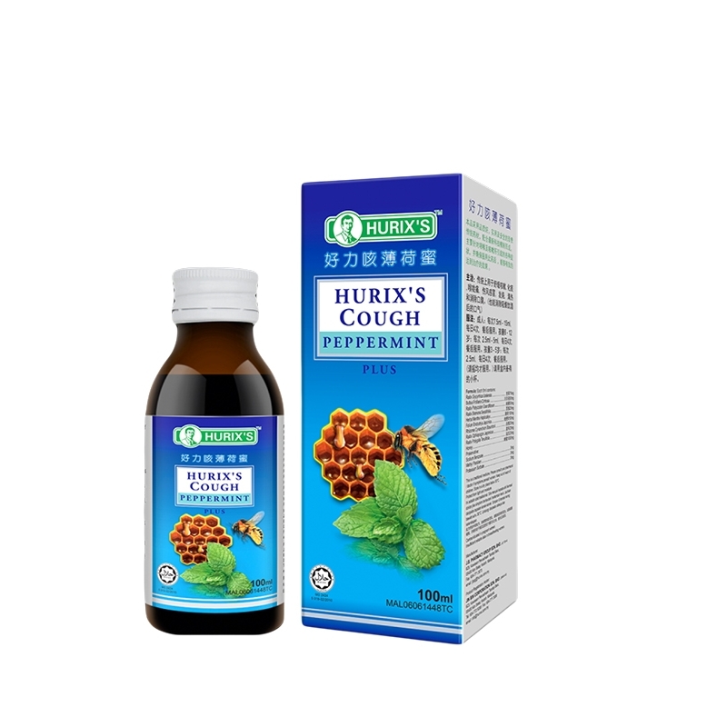 HURIX'S COUGH PEPPERMINT PLUS 100ML