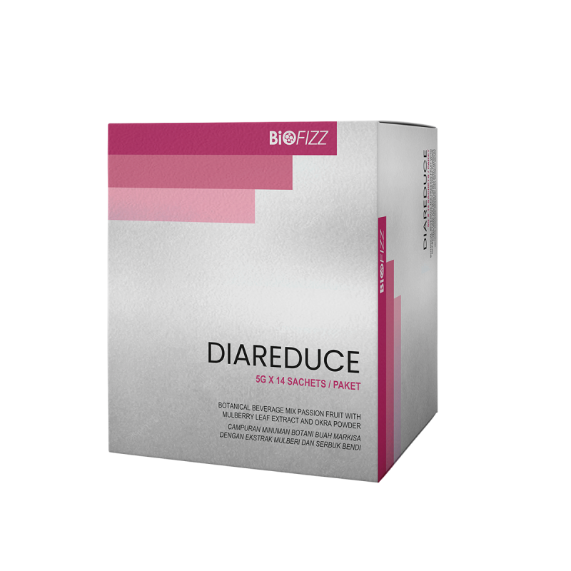 BIOFIZZ Diareduce 5g X 14'S Slimming Product Weight Loss Supplement Diabetes Cholesterol 瘦身
