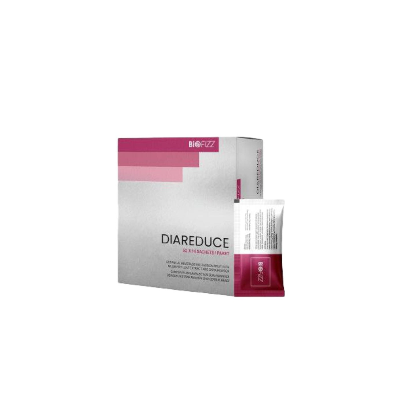 BIOFIZZ Diareduce 5g X 14'S Slimming Product Weight Loss Supplement Diabetes Cholesterol 瘦身