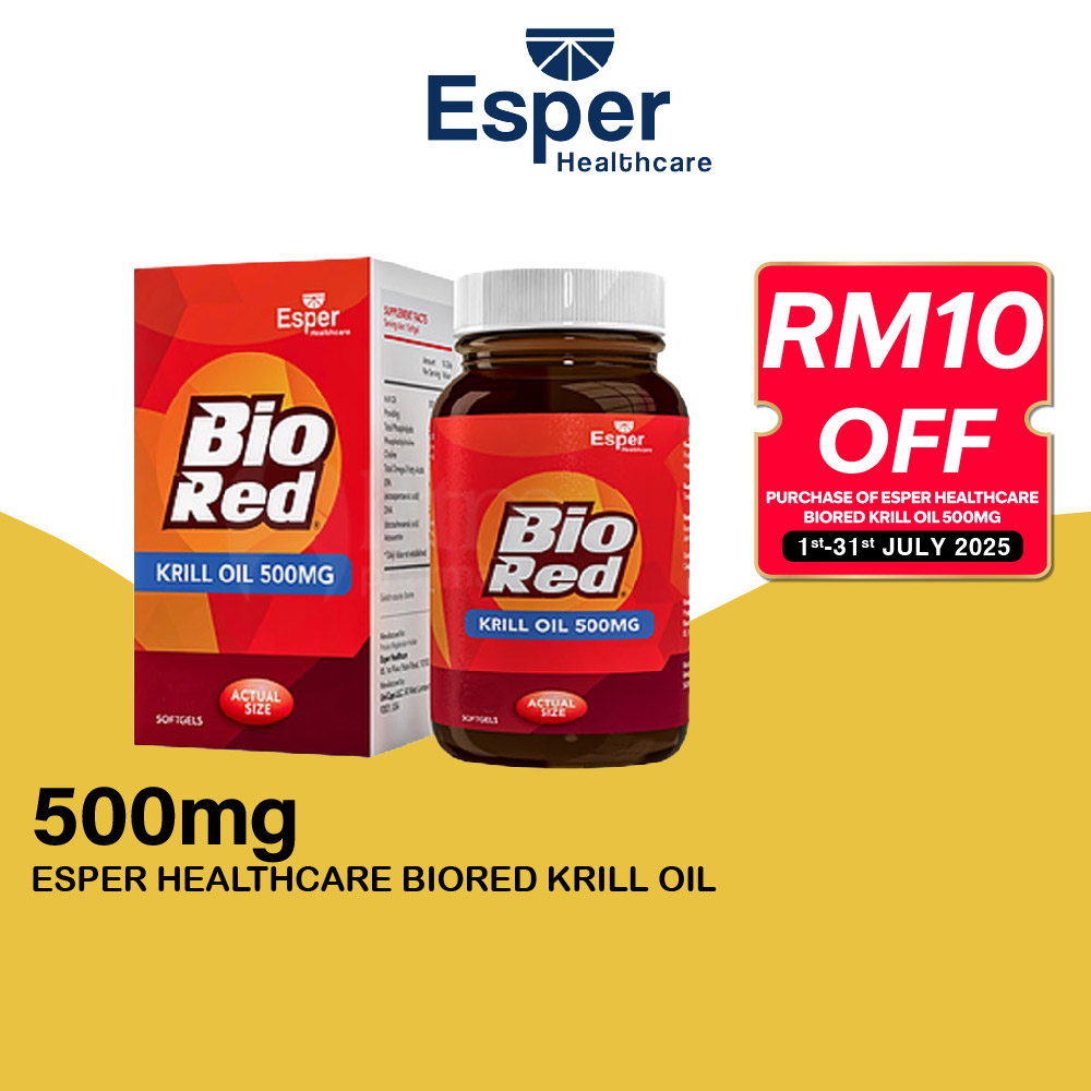 Esper Healthcare BioRed Krill Oil 500mg