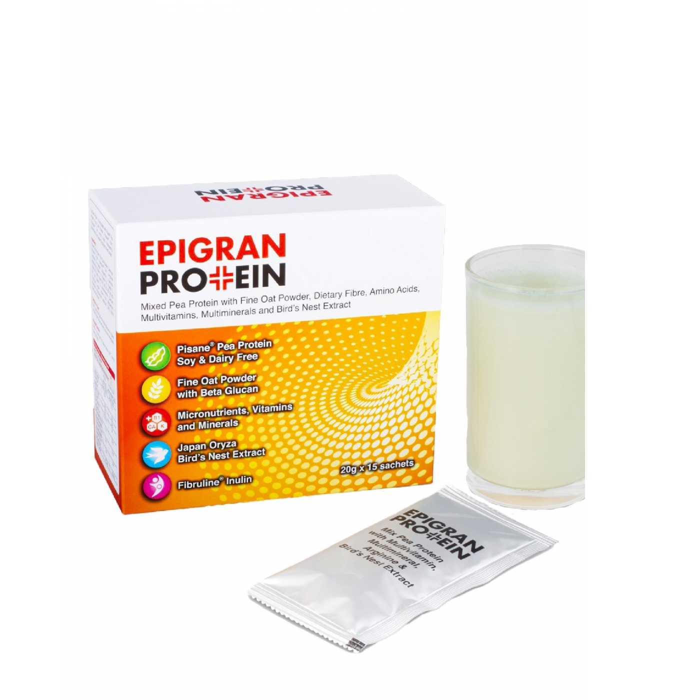 EPIGRAN PROTEIN 20G X 15 SACHETS