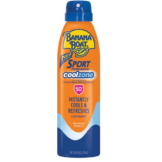 Banana Boat SPORT COOL ZONE SPRAY SPF50 170G