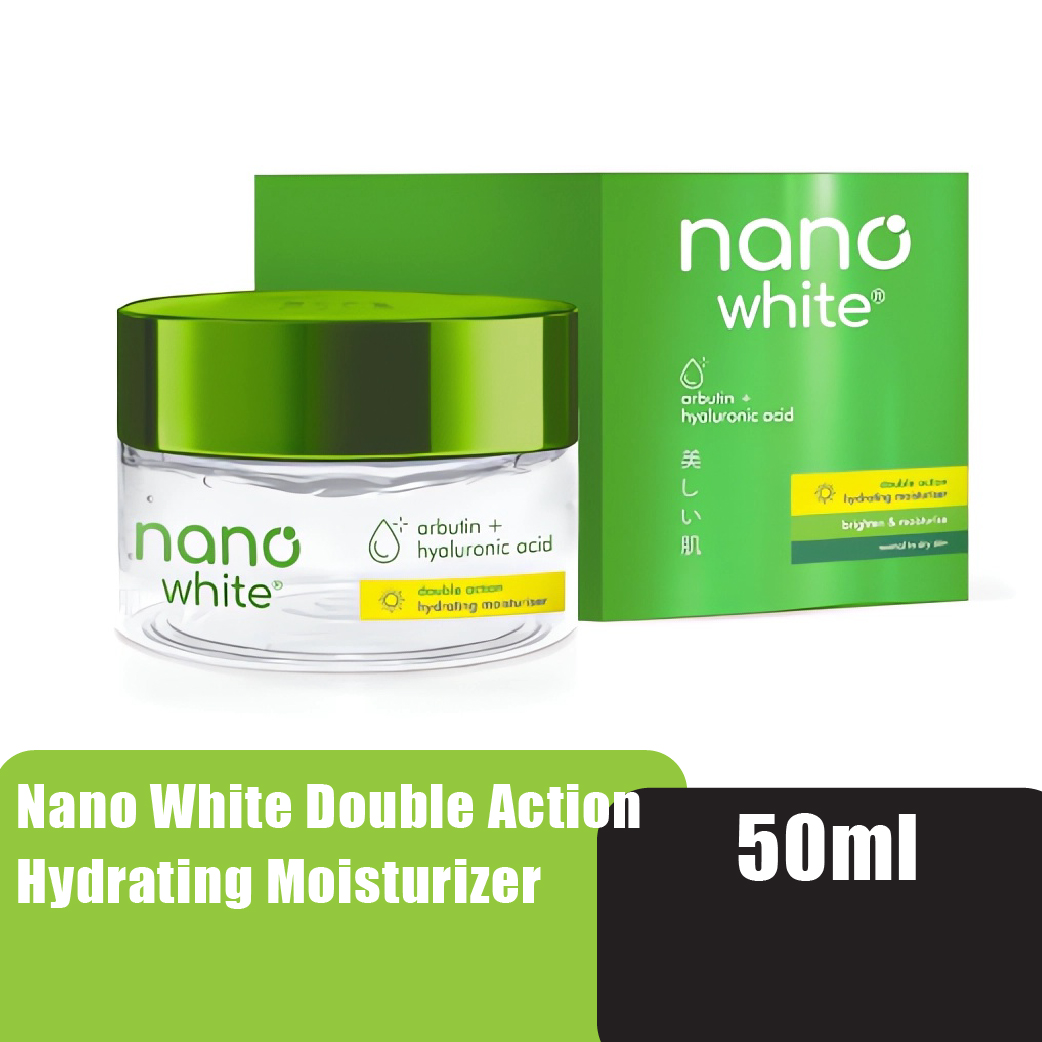 Nanowhite Double Action Hydrating Moisturizer Cream 50ml Facial 护肤品 Hydrating moisturizer skin booster