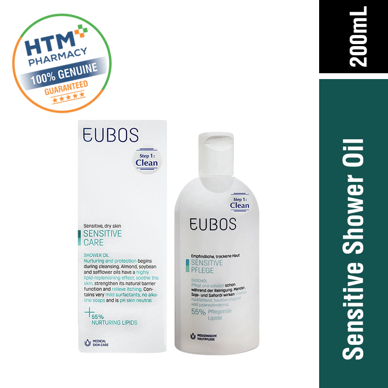 Eubos Sensitive Shower Oil F 200ml