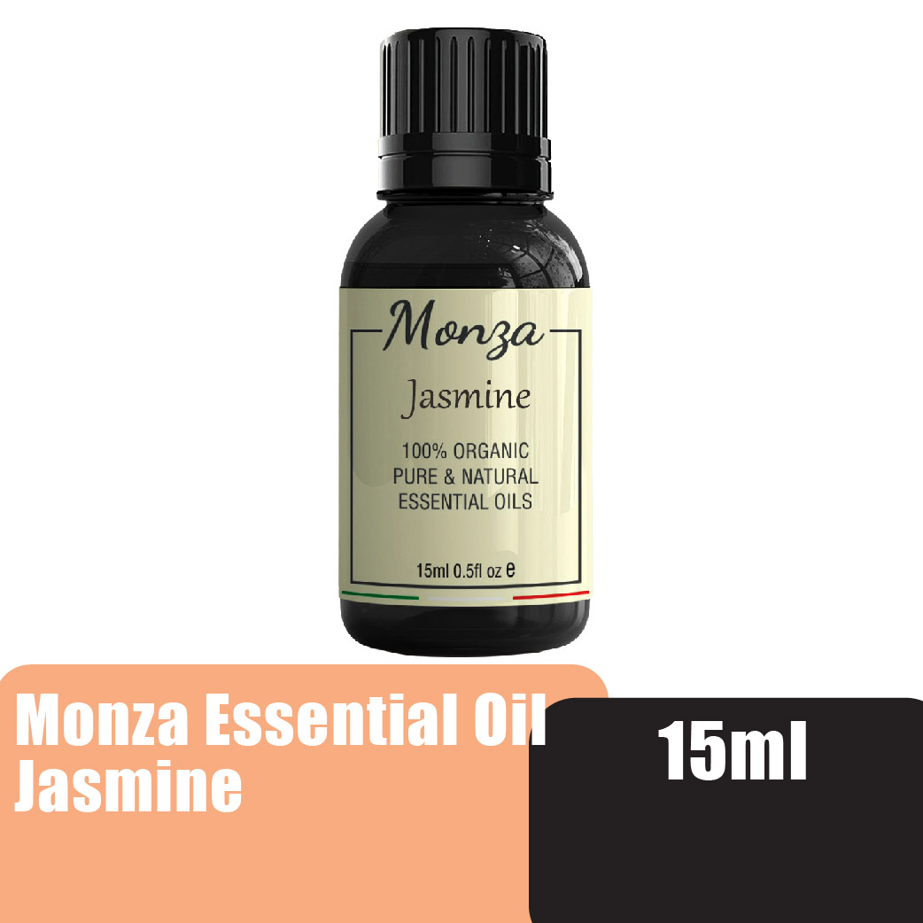 Monza Jasmine Essential Oil 15ml - Aromatherapy Diffuser Humidifier, Massage Aromatherapy Oil Minyak Urut Aromaterapi 精油