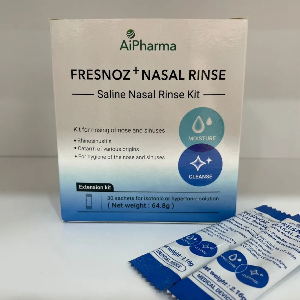 AIPHARMA FRESNOZ+ NASAL RINSE EXTENSION KIT 30 SACHETS